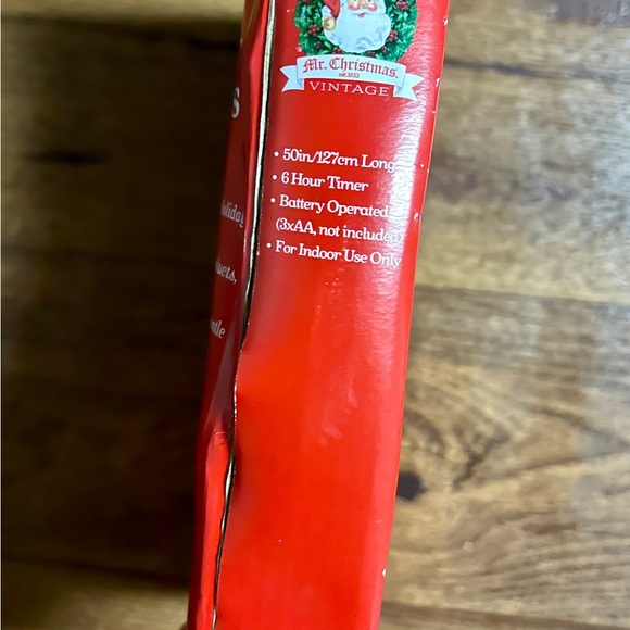 Mr. Christmas • 10 LED Sisel Tree Bulb Lights • New W/Box - Picture 5 of 9